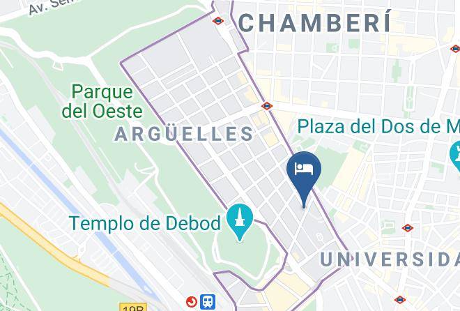 Madrid - Motel One Madrid Plaza De Espana Maps