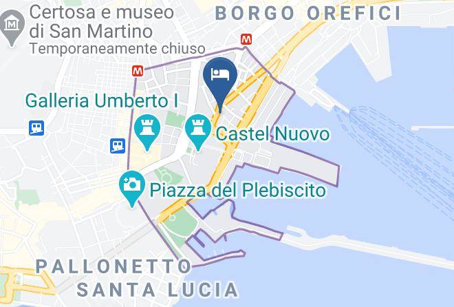 Naples - Hotel Mercure Napoli Centro Angioino Maps