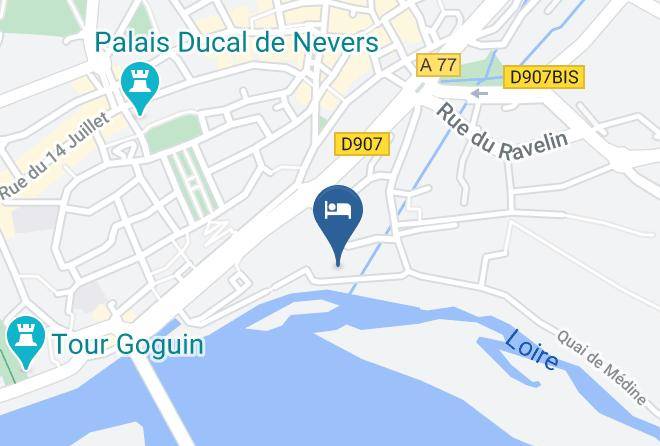 Nievre - Hotel Mercure Nevers Pont De Loire Maps