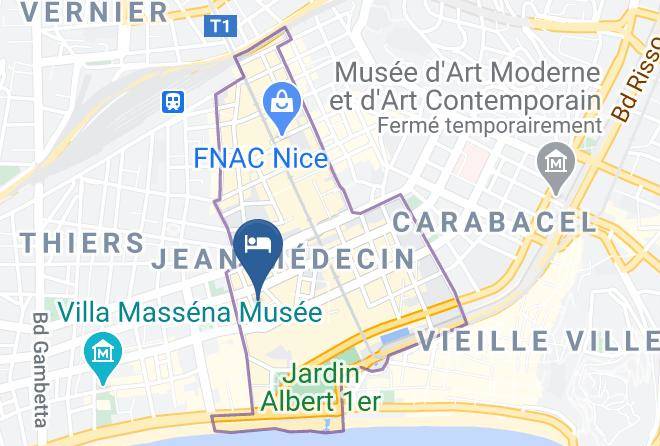 Maritime Alps - Hotel Mercure Nice Centre Grimaldi Maps