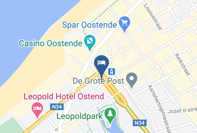 West Flanders - Mercure Oostende Maps