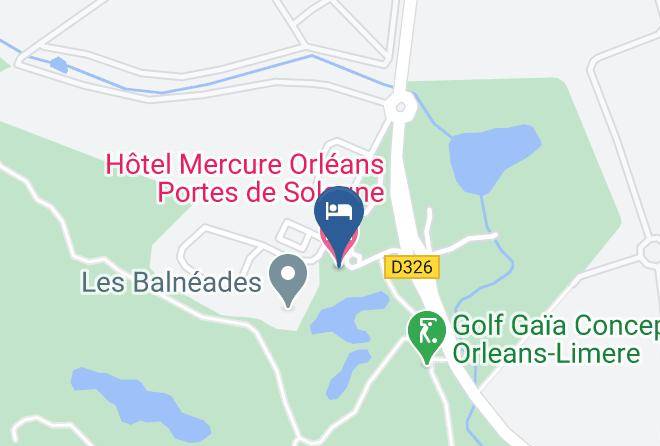 Loiret - Hotel Mercure Orleans Portes De Sologne Maps