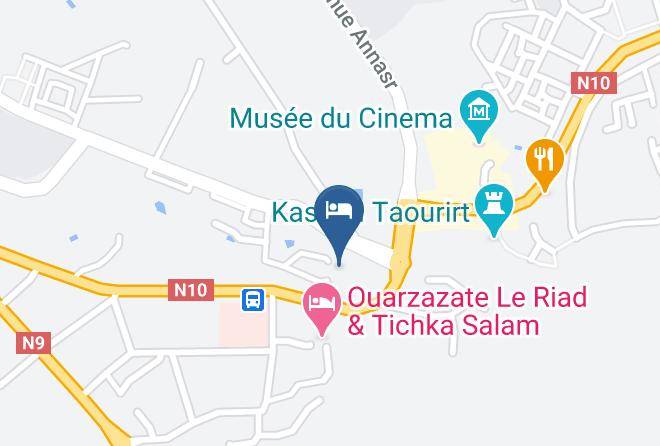 Ouarzazate - Hotel Mercure Ouarzazate Maps