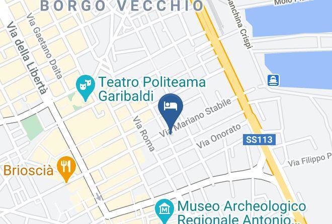 Palermo - Hotel Mercure Palermo Centro Maps
