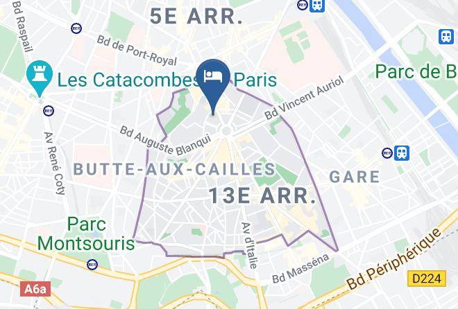 Paris - Hotel Rosalie Paris Maps