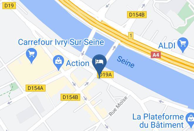 Val De Marne - Hotel Mercure Paris Ivry Quai De Seine Maps