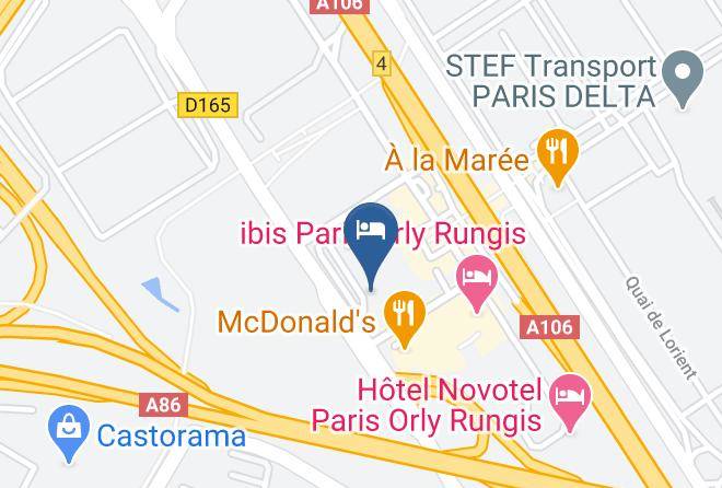 Val De Marne - Hotel Mercure Paris Orly Rungis Maps