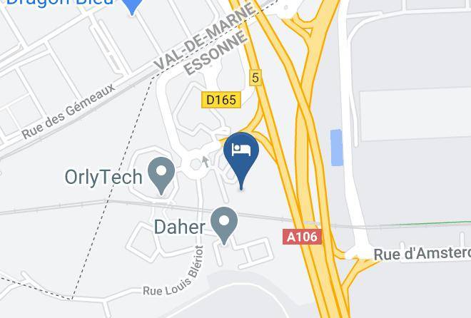 Essonne - Hotel Mercure Paris Orly Tech Aeroport Maps