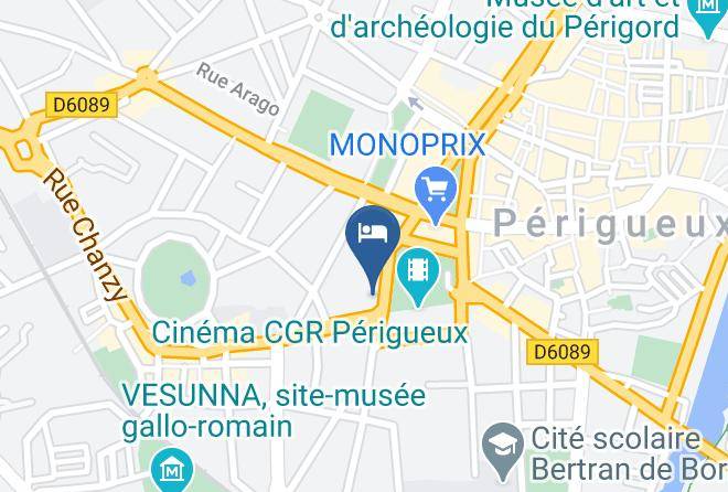 Dordogne - Hotel Mercure Perigueux Centre Maps