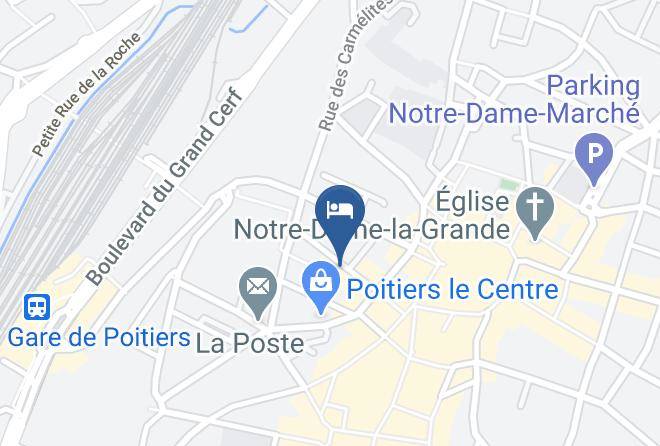 Vienne - Hotel Mercure Poitiers Centre Maps