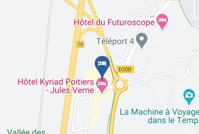 Vienne - Hotel Mercure Poitiers Site Du Futuroscope Maps