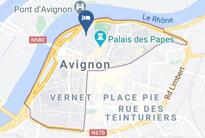 Vaucluse - Hotel Mercure Pont D'avignon Centre Maps