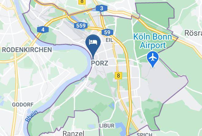 Cologne - Hotel Mercure Maps