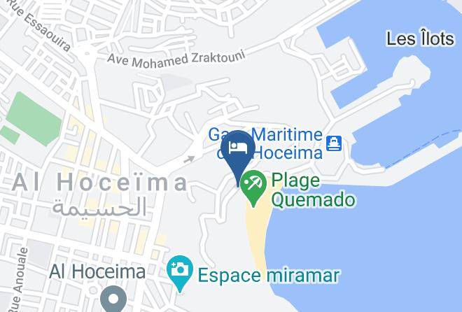 Al Hoceima - Hotel Mercure Quemado Resort Maps