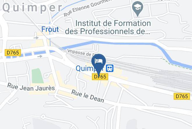 Finistere - Hotel Mercure Quimper Centre Maps