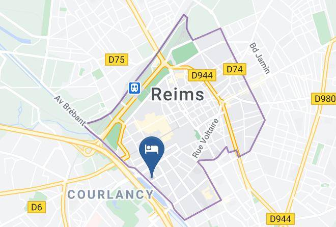 Marne - Hotel Mercure Reims Centre Cathedrale Maps
