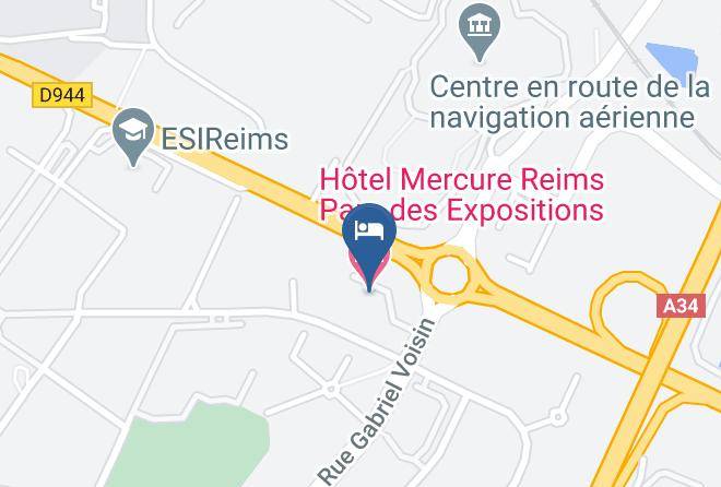 Marne - Hotel Mercure Reims Parc Des Expositions Maps