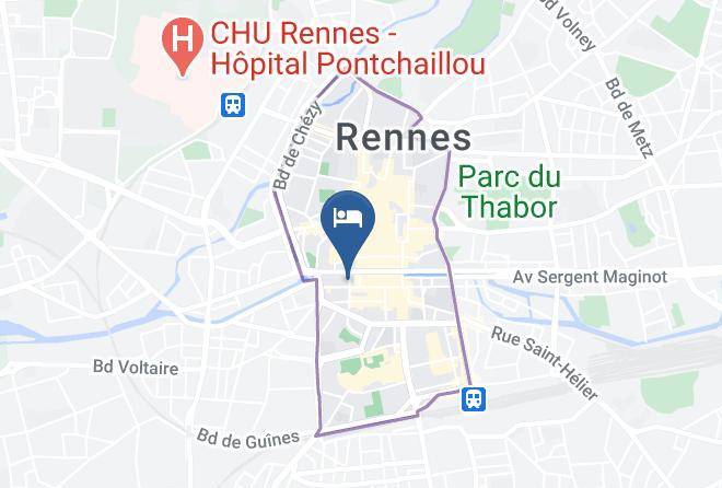 Ille Et Vilaine - Mercure Rennes Place Bretagne Maps