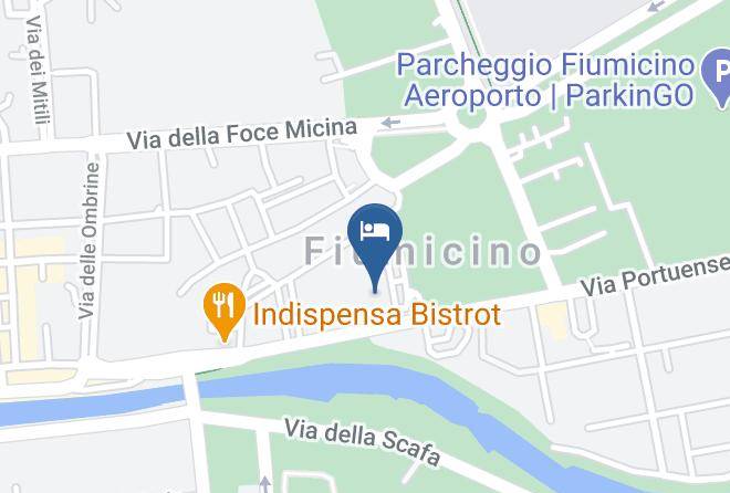 Mercure Rome Leonardo Da Vinci Airport Map