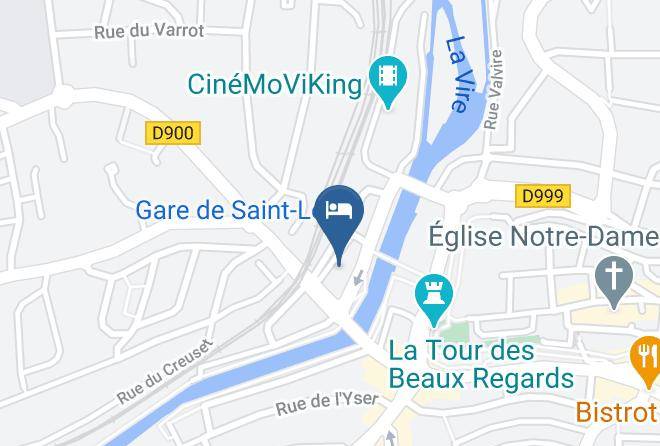 Manche - Hotel Mercure Saint Lo Centre Maps