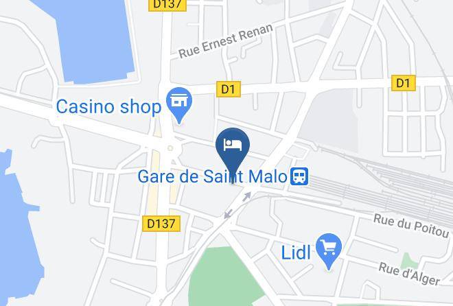 Ille Et Vilaine - Hotel Mercure Saint Malo Balmoral Maps
