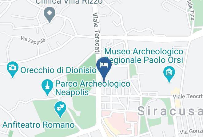 Syracuse - Hotel Mercure Siracusa Prometeo Maps