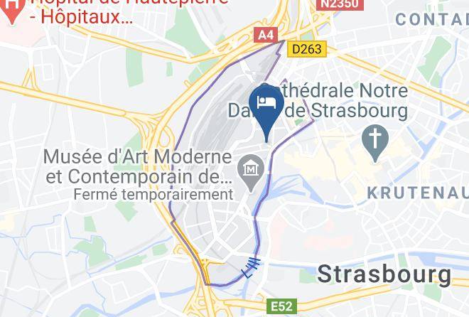 Bas Rhin - Hotel Mercure Strasbourg Centre Petite France Maps