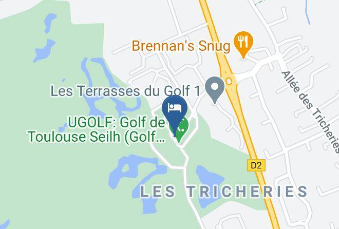 Haute Garonne - Hotel Mercure Toulouse Aeroport Golf De Seilh Maps