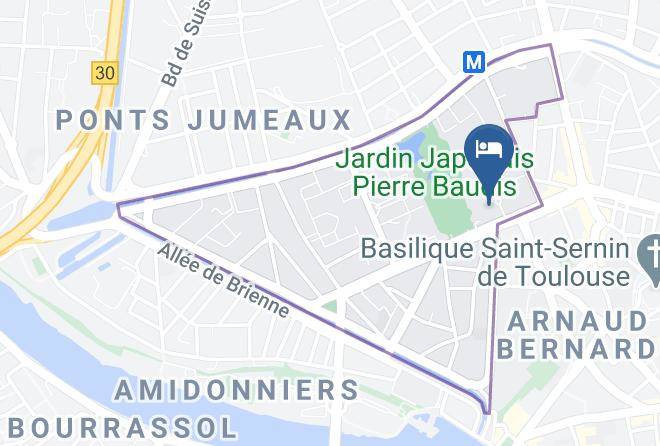 Hotel Mercure Toulouse Centre Compans Map