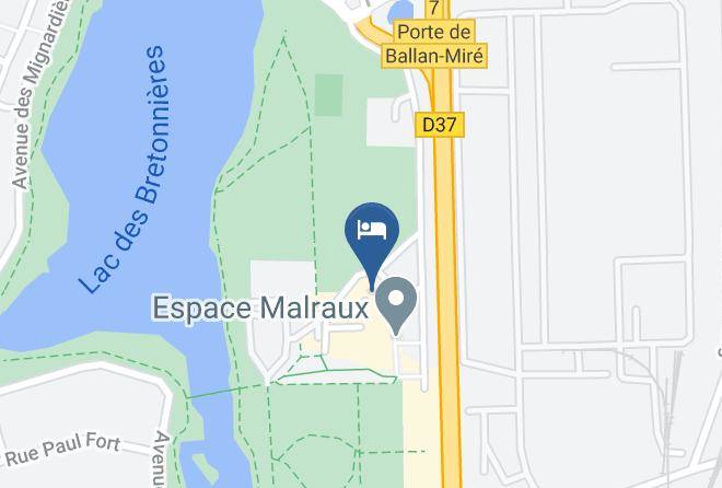 Indre Et Loire - Mercure Tours Sud Maps