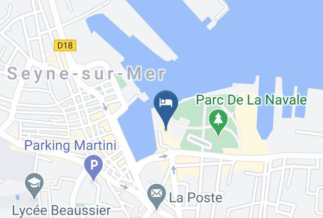 Var - Mercure Toulon Seyne Sur Mer Maps