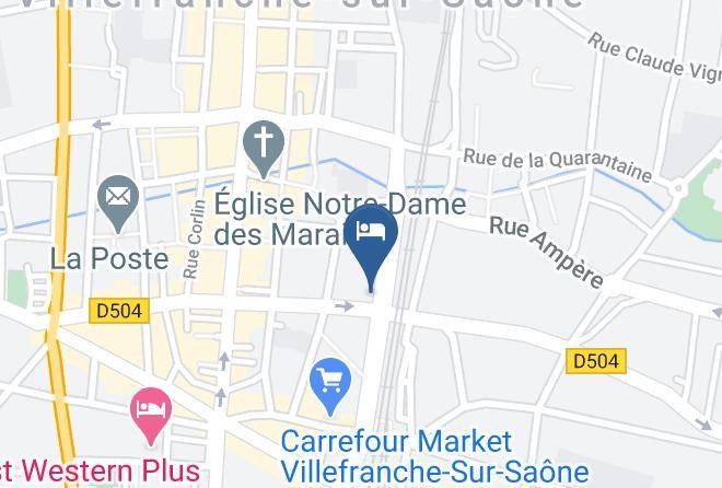 Rhone - Hotel Mercure Villefranche Sur Saone Maps