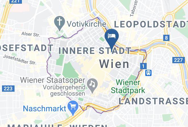 Vienna - Hotel Mercure Wien Zentrum Maps