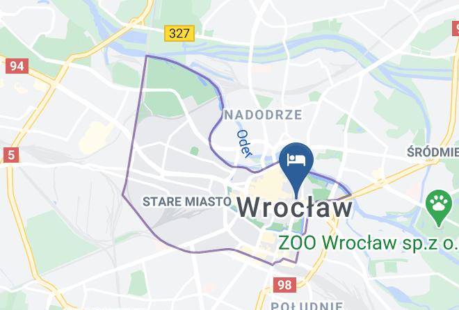 Wroclaw - Hotel Mercure Wroclaw Centrum Maps