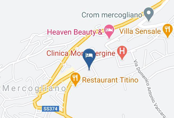 Avellino - Hotel Mercurio Maps