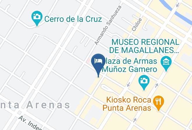 Magallanes Province - Hotel Mercurio Maps