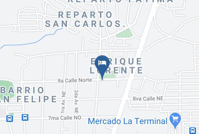 Leon - Hotel Mercy Maps