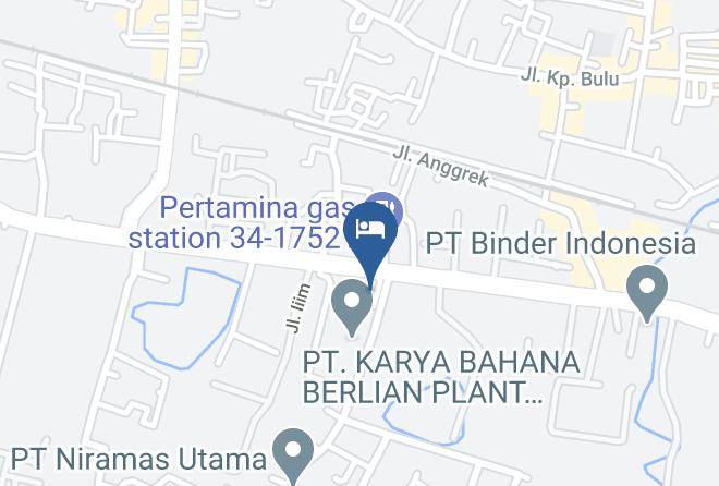 Bekasi Regency - Hotel Merdeka Utama Maps