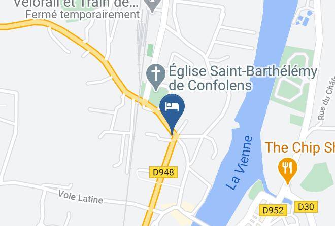 Charente - Hotel Mere Michelet Maps