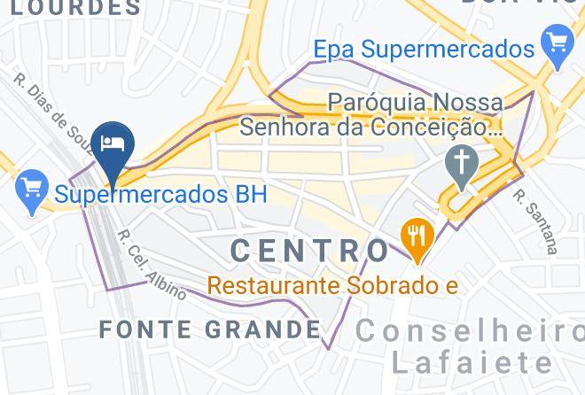 Conselheiro Lafaiete - Hotel Meri Maps