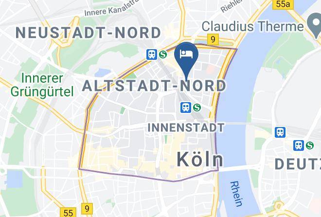 Cologne - Merian Hotel Gmbh Maps