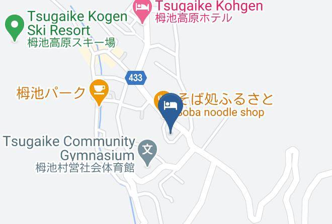 Otari Vil Kitaazumi District - Hotel Meribel Tsugaike Maps