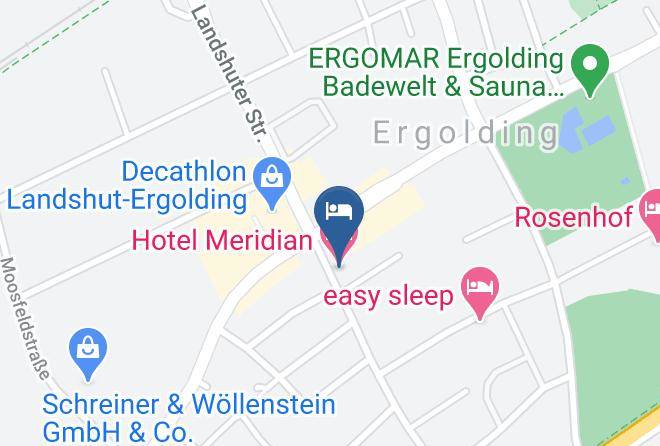 Landshut - Hotel Meridian Maps