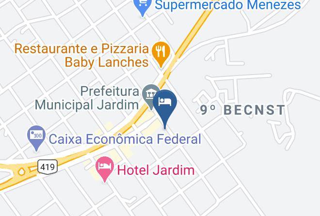 Jardim - Hotel Meridian Maps