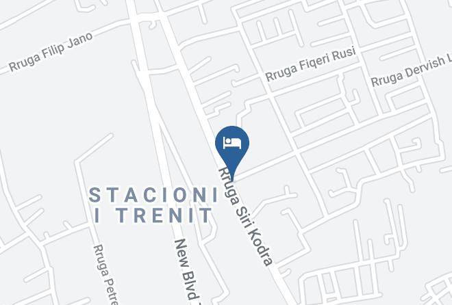 Tirana - Hotel Meridian Maps
