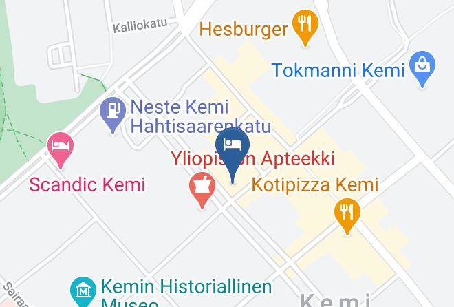 Kemi - Hotel Merihovi Maps