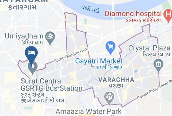 Surat - Hotel Merit Maps