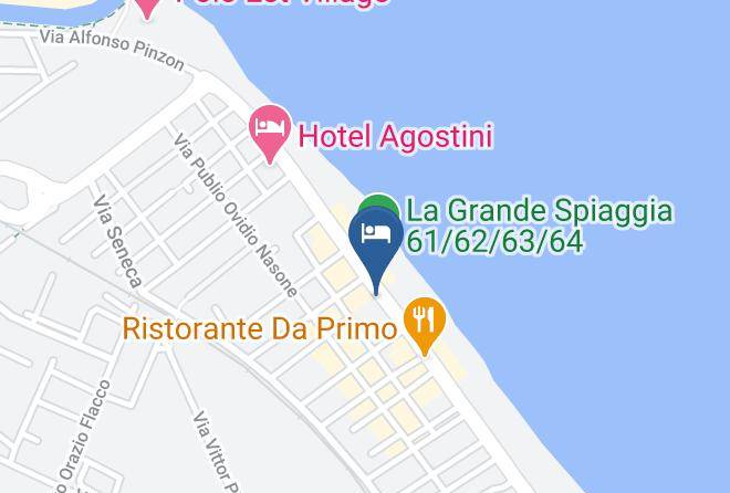 Rimini - Hotel Meritime Maps