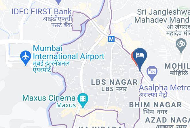 Mumbai - Hotel Meriton Maps