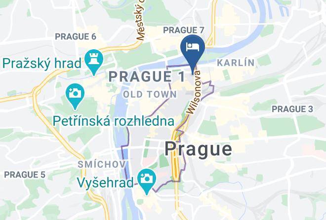 Prague - Hotel Merkur Maps